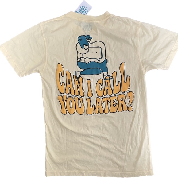 Auto Reply Graphic Tee - Picture 2 of 3